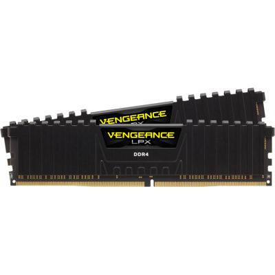Модуль пам'яті для комп'ютера DDR4 8GB (2x4GB) 2800 MHz Vengeance LPX Black Corsair (CMK8GX4M2A2800C16) - зображення 1