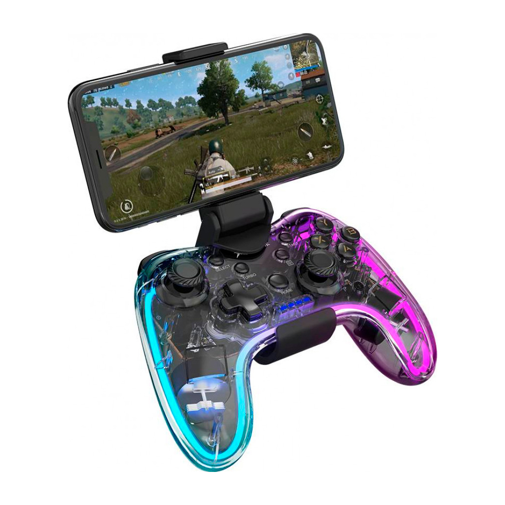Геймпад Xtrike ME GP-52 Bluetooth RGB PS4/IOS/Android/PC/Nintendo (GP-52) - изображение 5