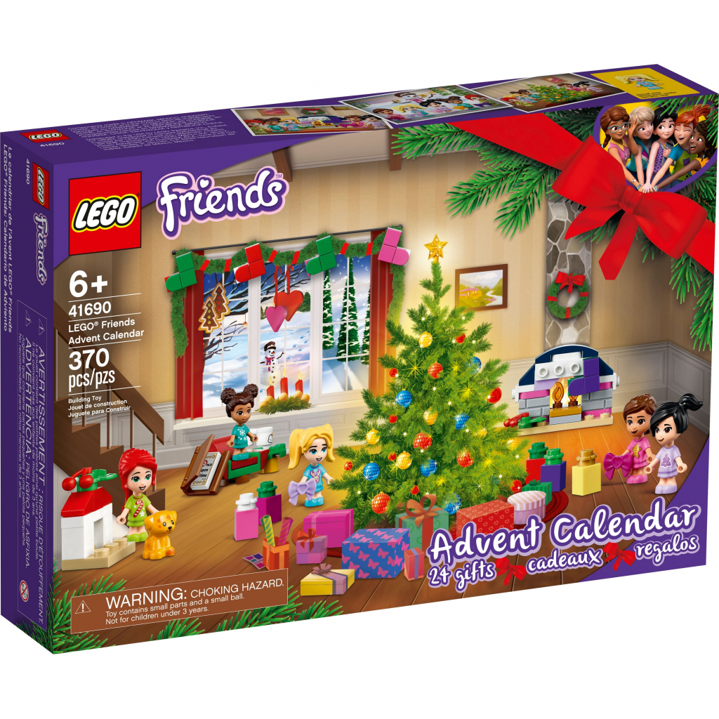 Конструктор LEGO Новорічний календар Friends 370 деталей (41690) - зображення 1