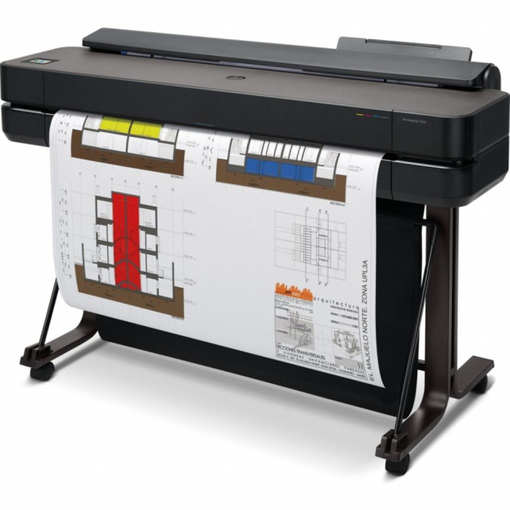 Плоттер HP DesignJet T650, 36'' c WiFi (5HB10D) - зображення 3