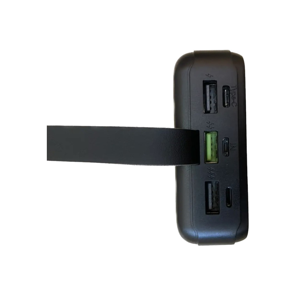 Батарея універсальна XO 30000mAh, PD/18W, QC3.0/22.5W, flashlight, Input(Micro,Type-C,Lightning), Output(3*USB,Type-C) (XO-PR156 / 29212) - зображення 3