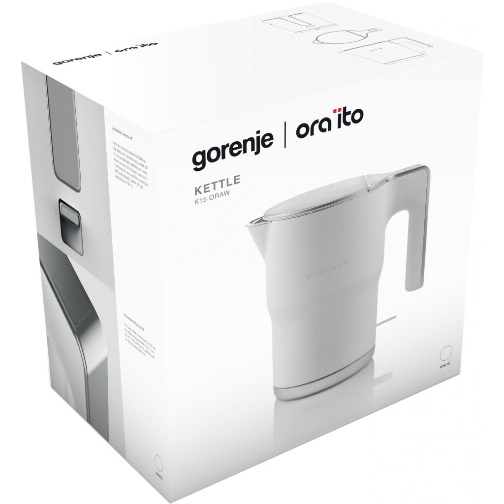 Електрочайник Gorenje K15ORAW - зображення 4