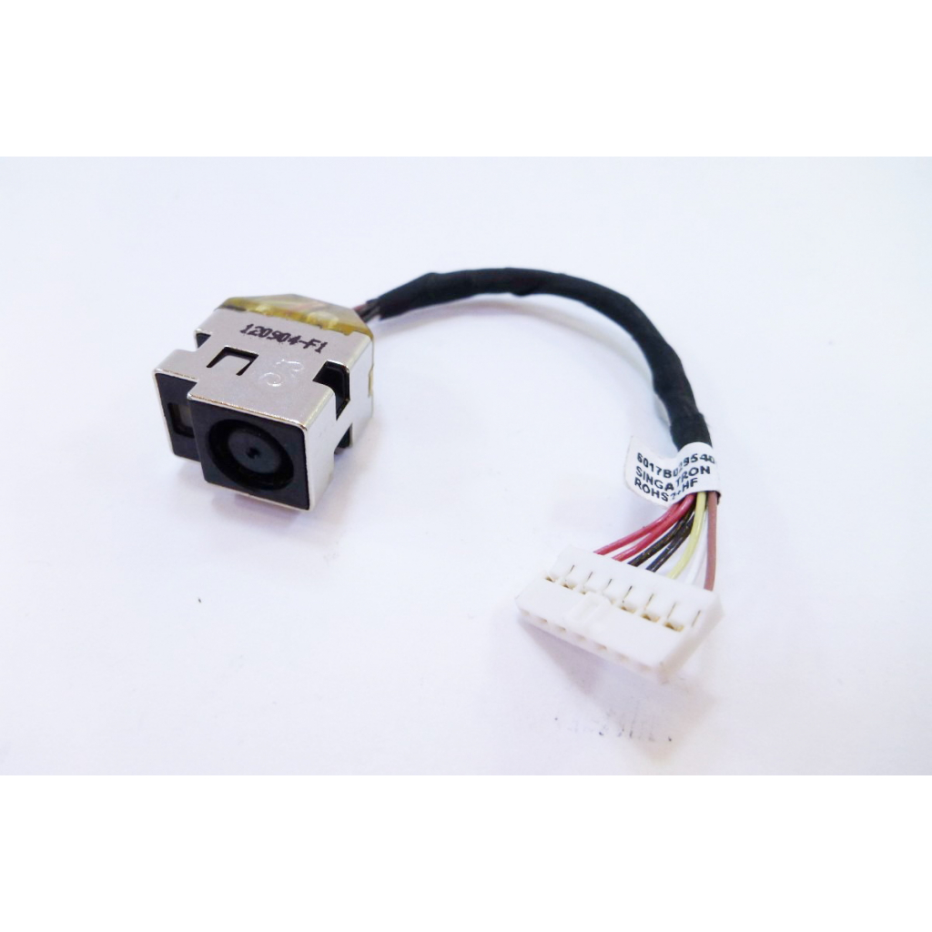 Роз'єм живлення ноутбука з кабелем для HP PJ257 (7.4mm x 5.0mm + center pin), 7-pin, Универсальный (A49050) - изображение 2