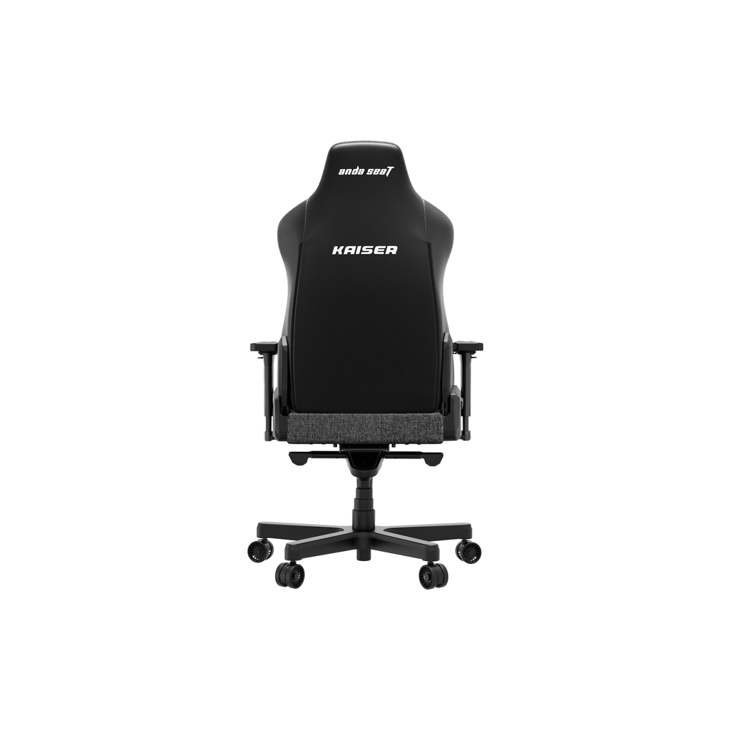 Крісло ігрове Anda Seat Kaiser 3E Fabric Size XL Dark Grey (AD23YC-XL-09-GB-CF-G01) - зображення 4