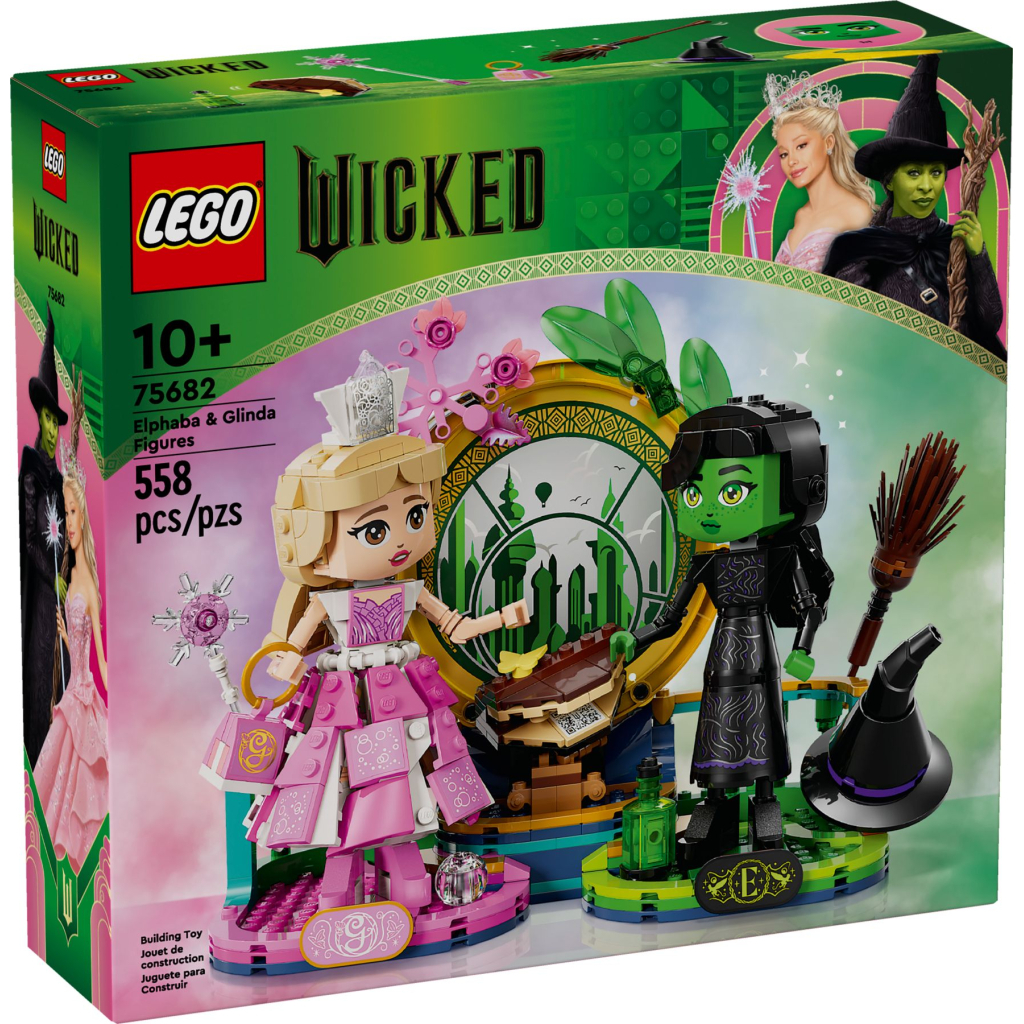 Конструктор LEGO Wicked Фігурки Ельфаби й Ґлінди 558 деталей (75682) - зображення 1