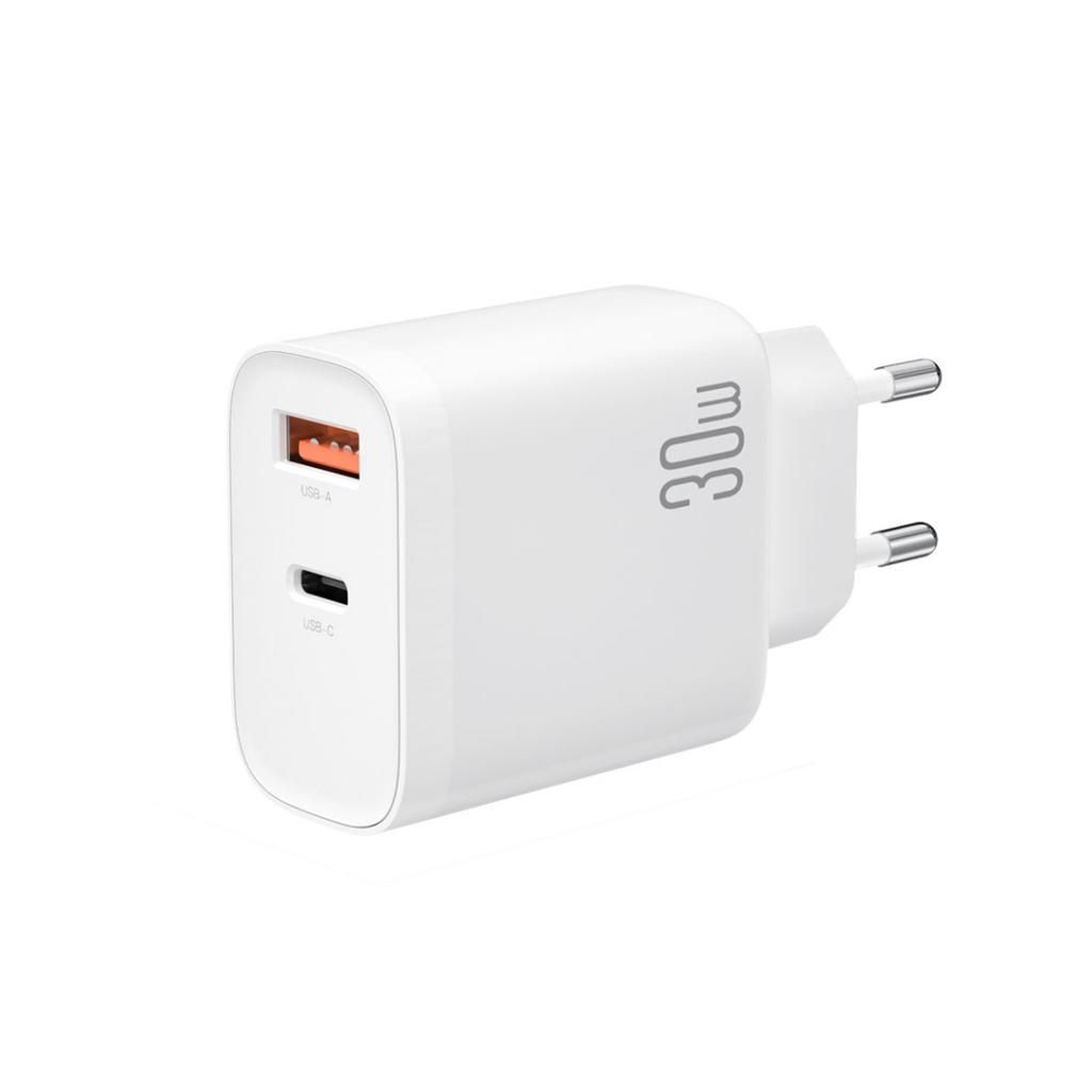 Зарядний пристрій XO 1xUSB-C PD30W + 1xUSB QC3.0 (XO-QC16) - зображення 1