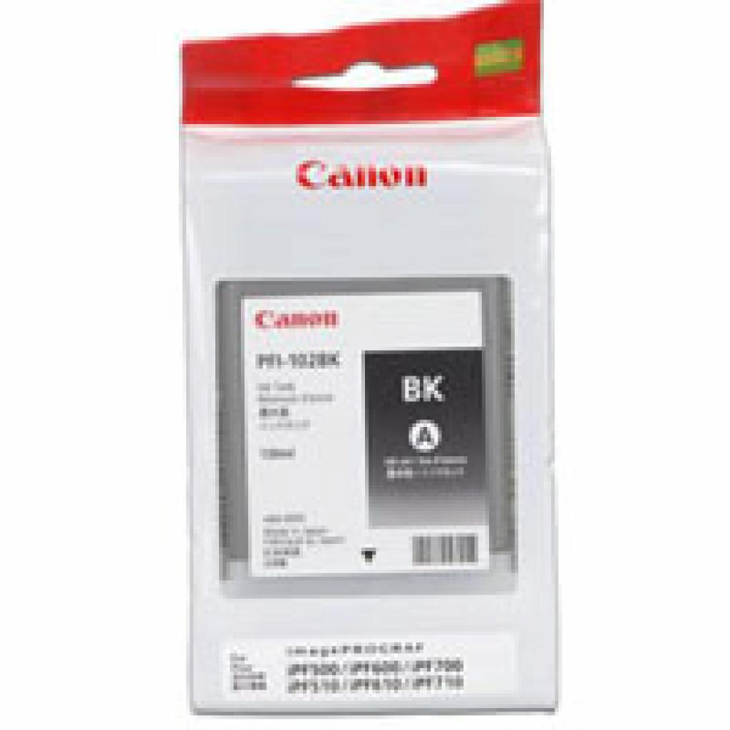 Картридж Canon PFI-102Bk (black) iPF500/600/700 (0895B001) - зображення 1