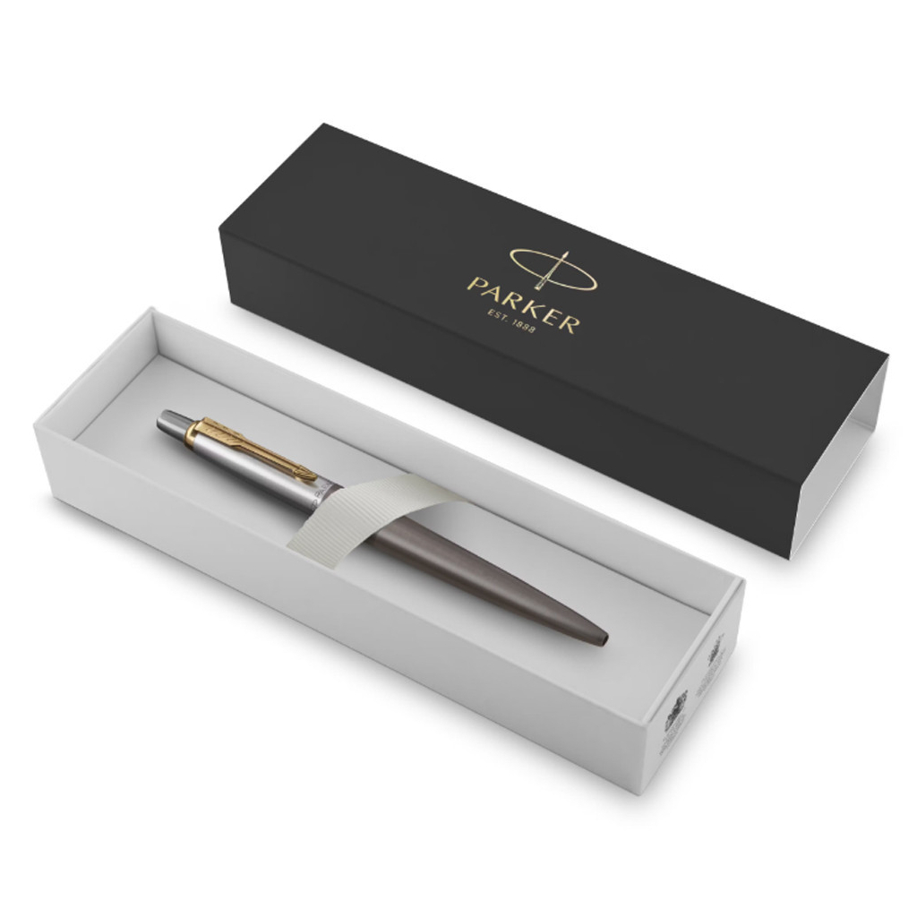 Ручка кулькова Parker JOTTER 17 Grey Lacquer GT BP (14 232) - зображення 3