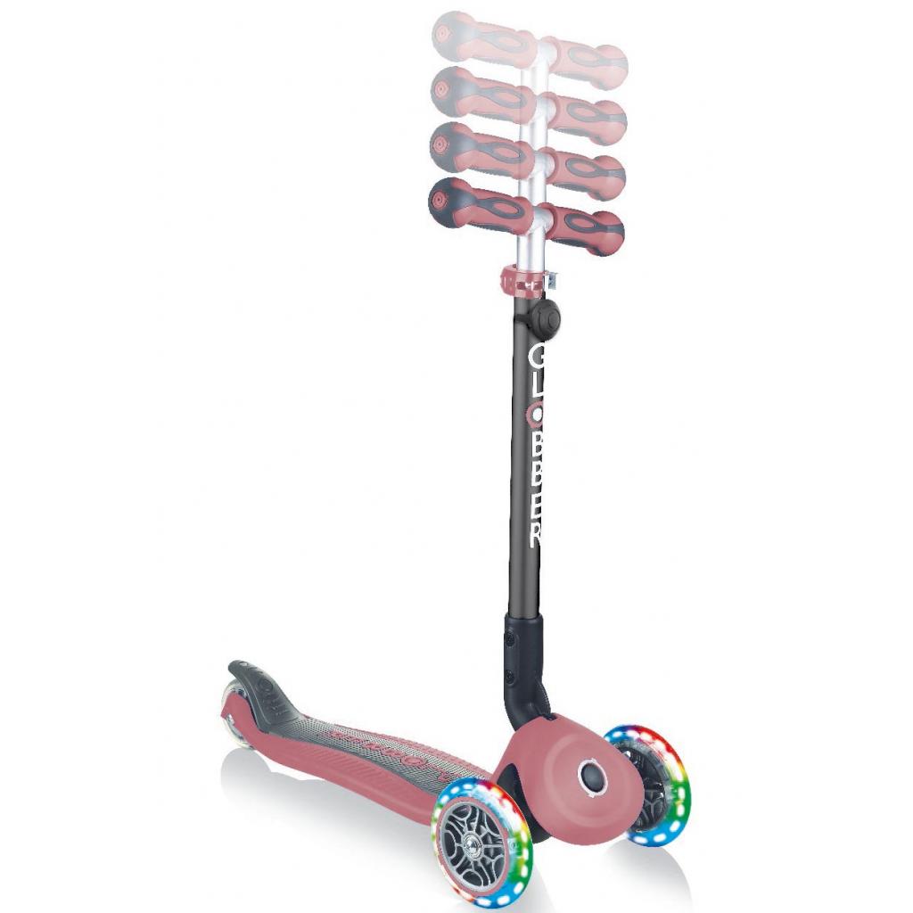 Самокат Globber Go Up Deluxe Lights Led 5 в 1 рожевий (646-210) - изображение 5