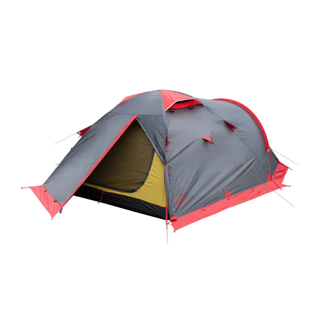 Намет Tramp Mountain 3 V2 Grey/Red (TRT-023) - зображення 8