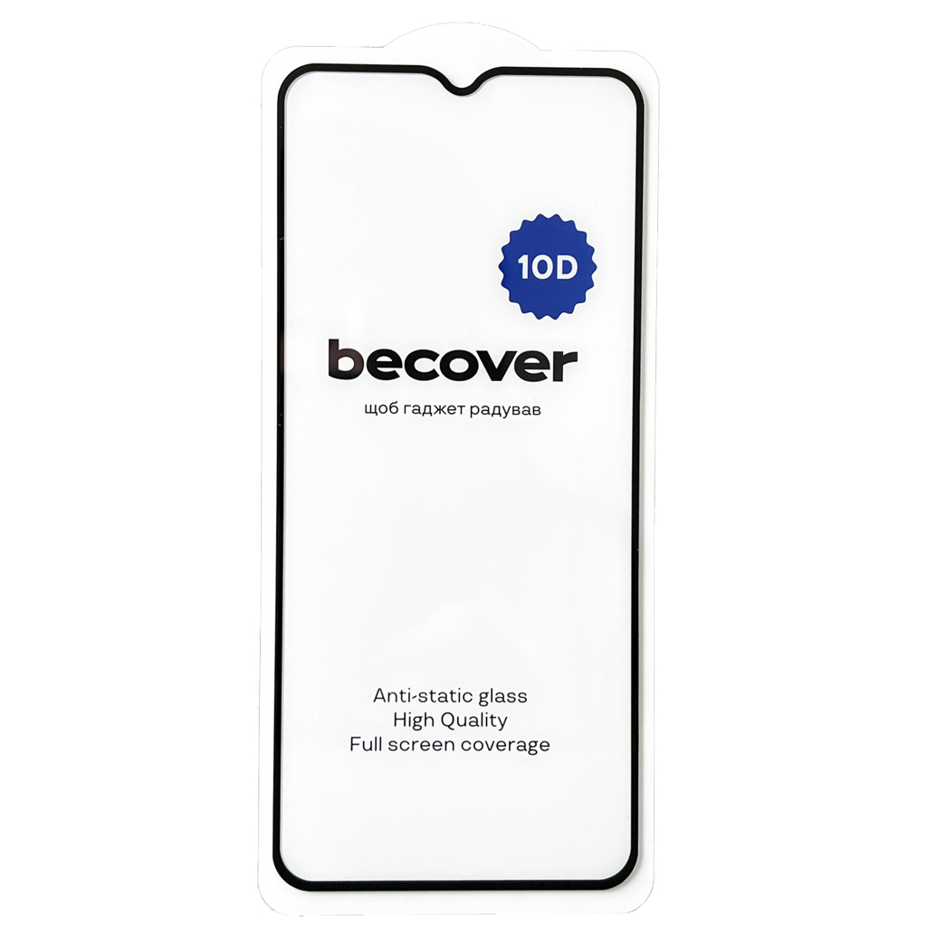 Скло захисне BeCover Xiaomi Redmi 9A / Redmi 9C / Redmi 10А / Poco C31 10D Black (711368) - зображення 3