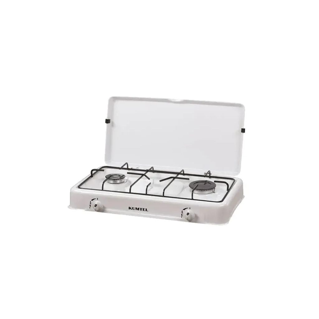 Настільна плита KUMTEL KO-102 WHITE PAINTED - зображення 1