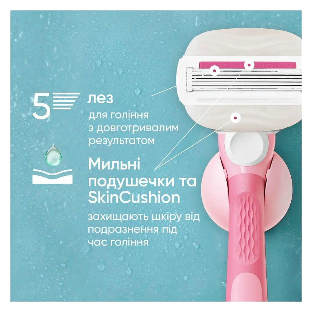 Змінні касети Gillette Venus Comfortglide Olay Sugarberry 3 шт. (8700216674164) - изображение 5