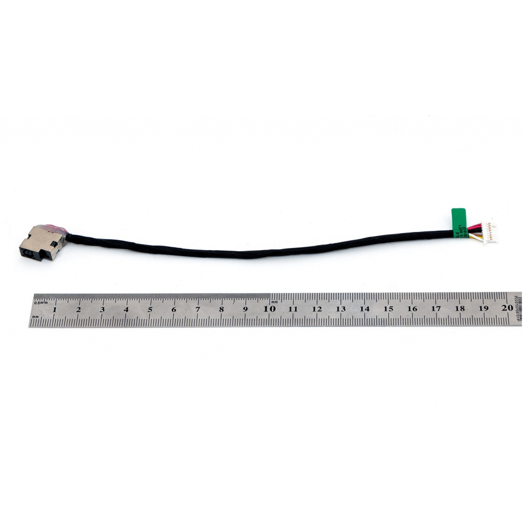 Роз'єм живлення ноутбука з кабелем HP PJ969 (4.5mm x 3.0mm + center pin), 8(7)-pin, 18 см (A49120) - изображение 1