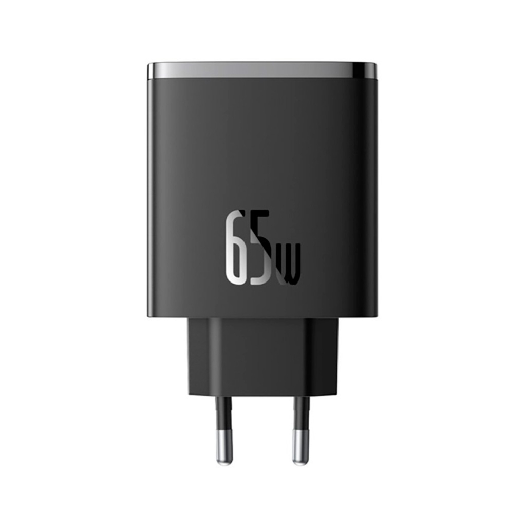 Зарядний пристрій Baseus Cube Pro Fast Charger 2C+U 65W black (P10152301113-00) - зображення 4