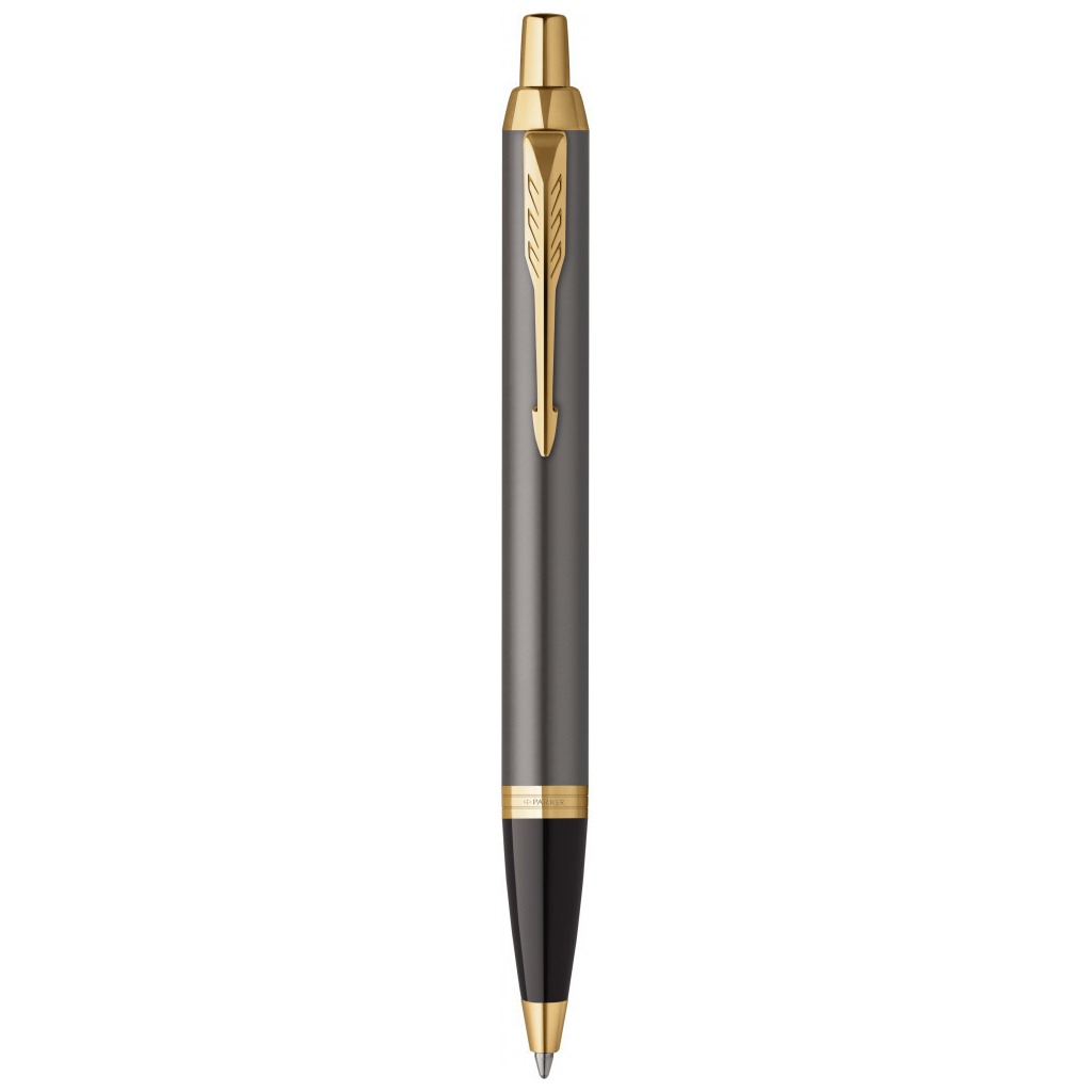 Ручка кулькова Parker IM 17 Grey Lacquer GT BP блістер (21 136) - зображення 2