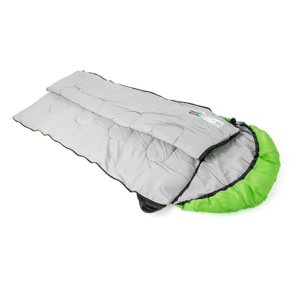 Спальний мішок Кемпінг Peak 200R з капюшоном Green (4823082715008) - зображення 3