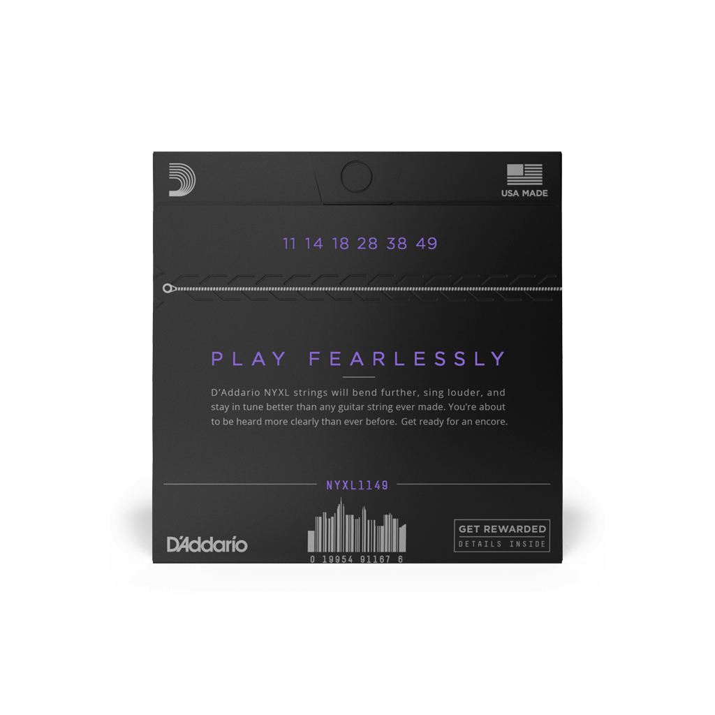 Струни для гітари D'Addario NYXL Electric Medium (11-49) (NYXL1149) - зображення 2