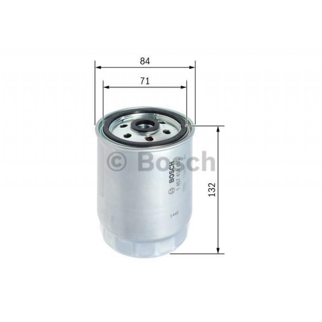 Фільтр паливний Bosch 1 457 434 436 - зображення 5