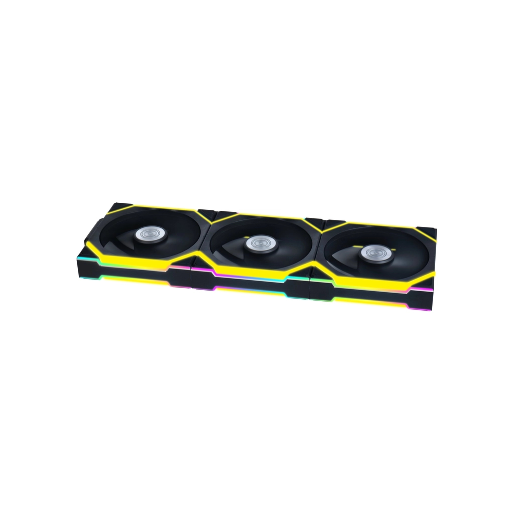 Кулер до корпусу Lian Li Uni Fan SL WIRELESS 120-3, Black (G99.12SL1W3B.00) - зображення 2