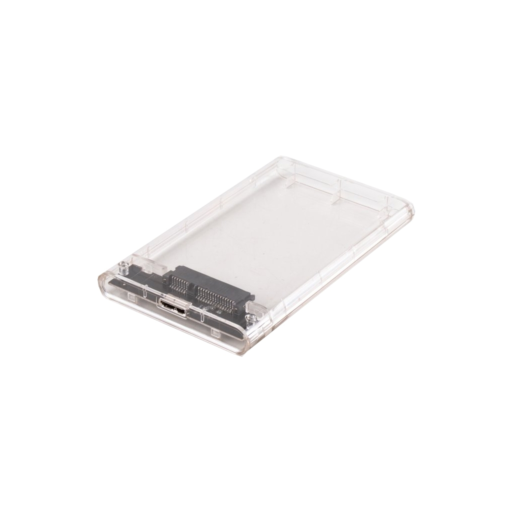 Кишеня зовнішня AgeStar 2.5", USB3.0, прозрачный (3UB2P4) - зображення 1