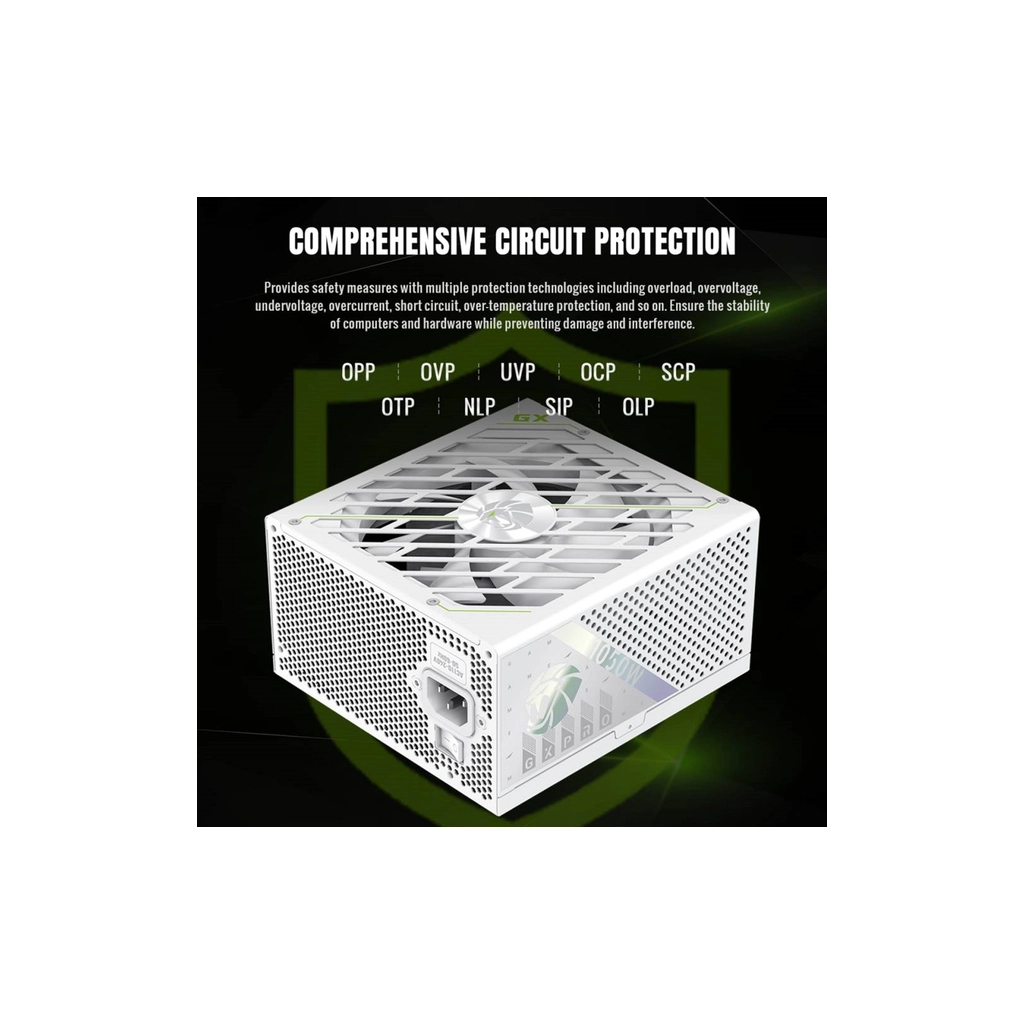 Блок живлення Gamemax 1050W (GX PRO 1050G WH) - зображення 6