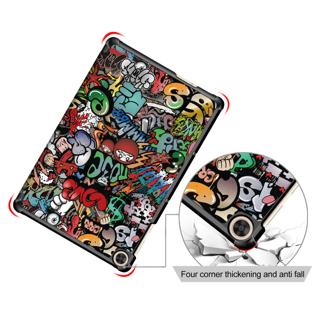 Чохол до планшета BeCover Smart Case Huawei MatePad T10 Graffiti (705930) - зображення 4