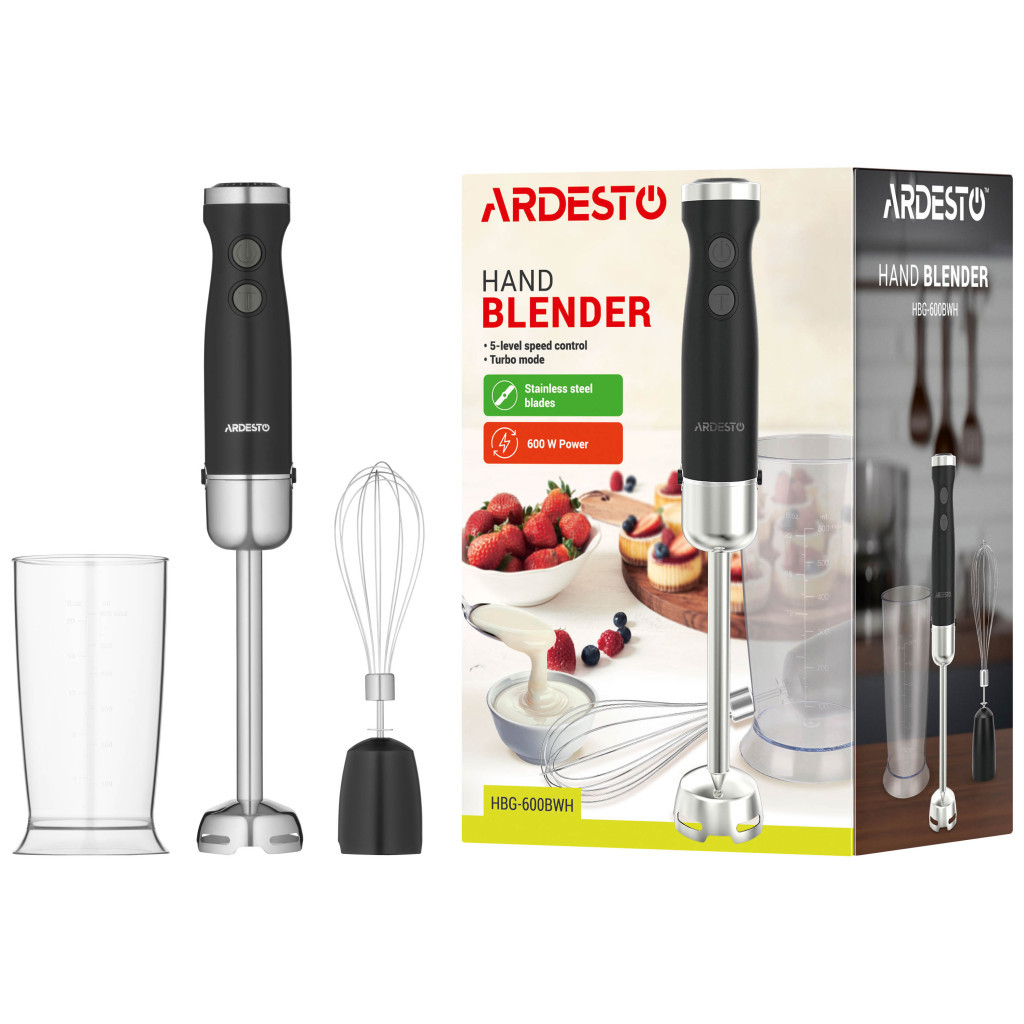 Блендер Ardesto HBG-600BWH - зображення 10