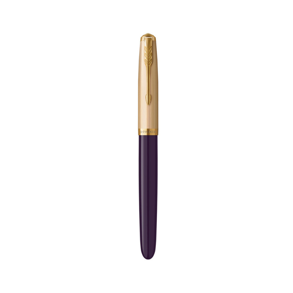 Ручка пір'яна Parker PARKER 51 Premium Plum GT  FP18 F (57 111) - зображення 7