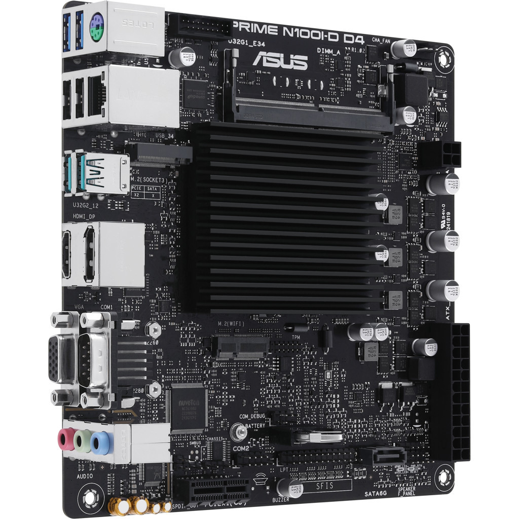 Материнська плата ASUS PRIME N100I-D D4-CSM - зображення 3