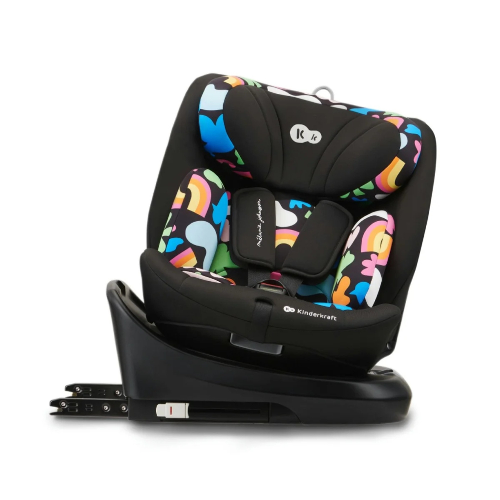 Автокрісло Kinderkraft i-Grow i-Size Happy Shapes (KCIGRO00HAP0000) (5902533925469) - зображення 4