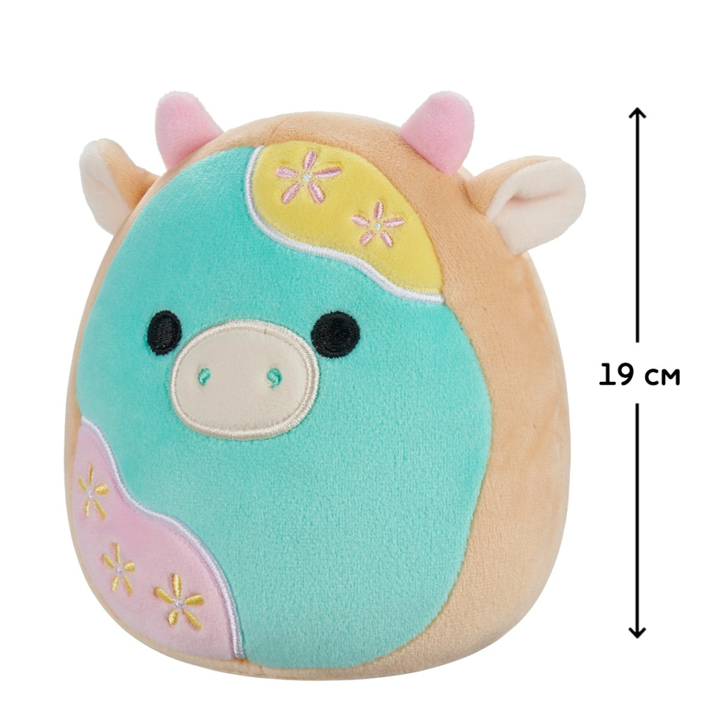 М'яка іграшка Squishmallows Пастельна корівка 19 см (SQER01215) - зображення 2