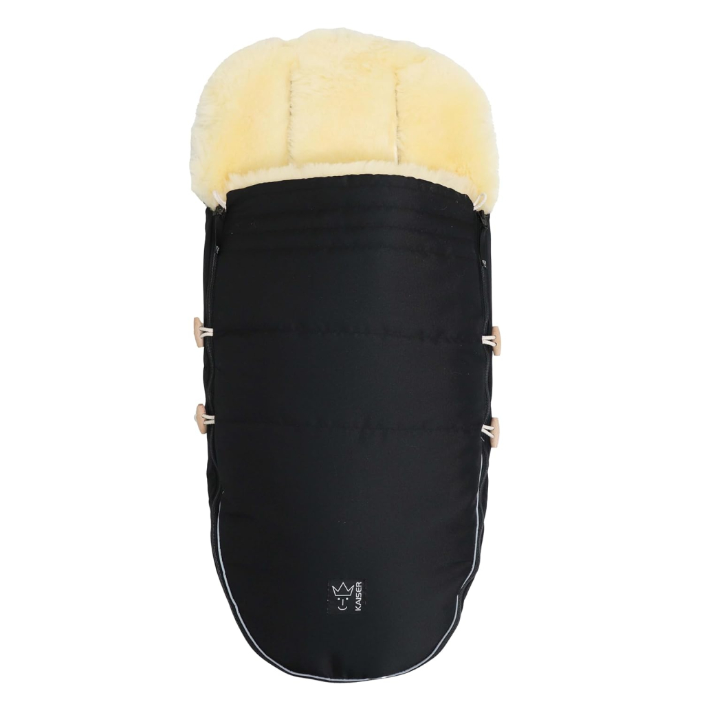 Чохол для ніг Kaiser LOVE THE NATURE 2 в 1, зимовий, чорний (6544525) - зображення 1