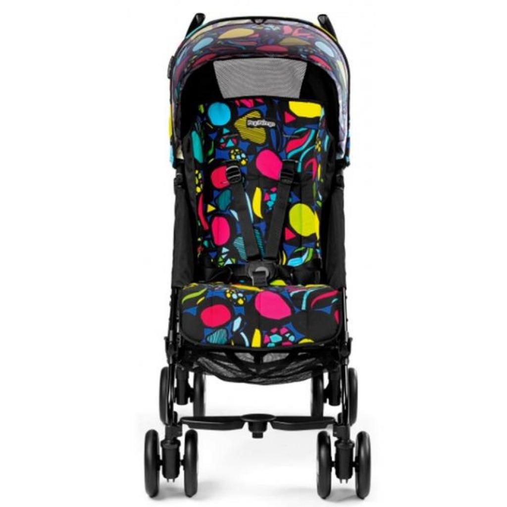 Коляска Peg-Perego Pliko Mini Classico Manri Чорна з малюнком (IPKR280035RO01MK01) - зображення 2