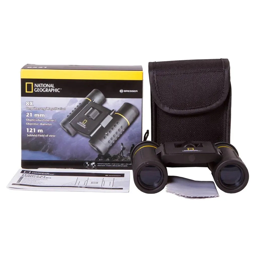 Бінокль National Geographic 8x21 Pocket (929322) - зображення 6