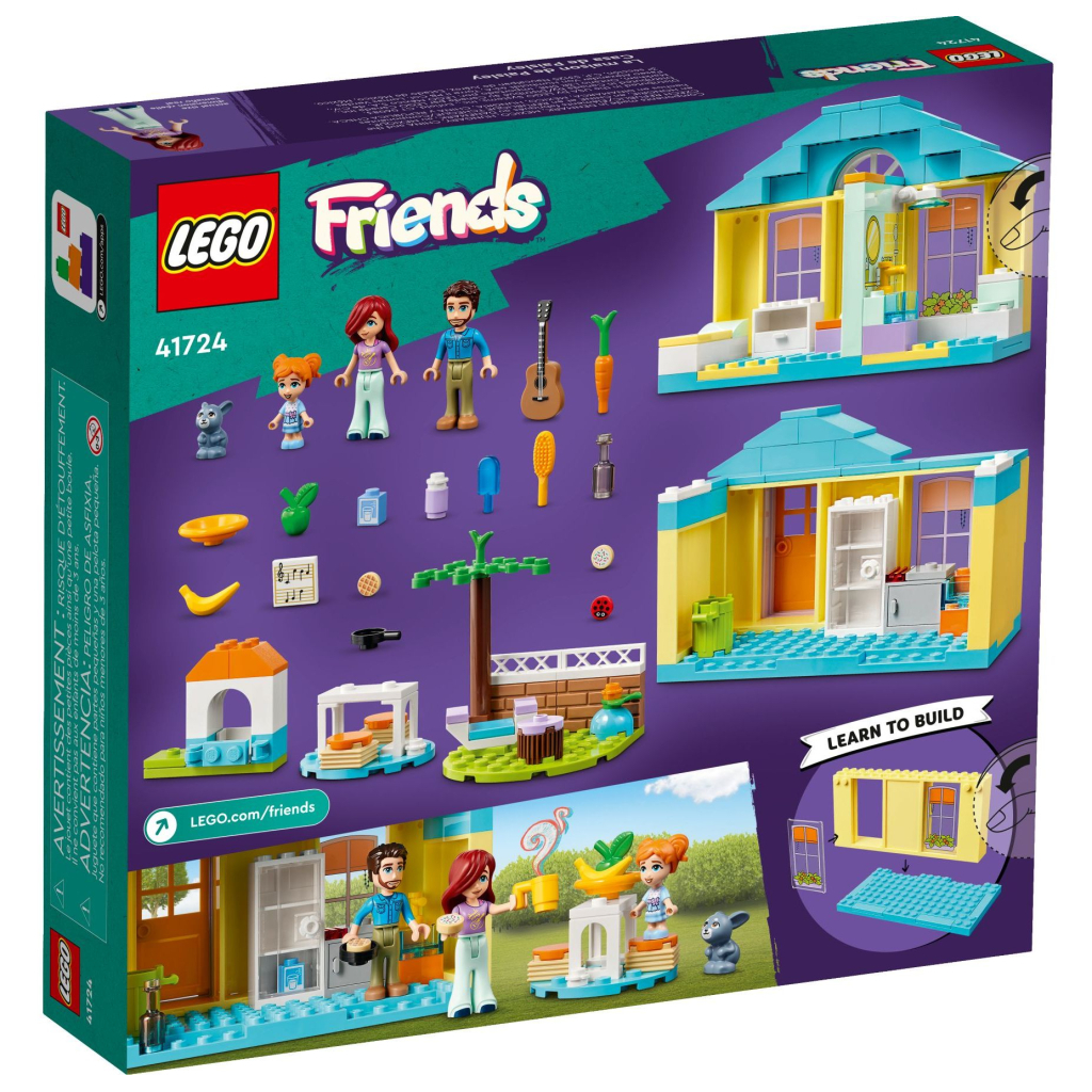 Конструктор LEGO Friends Дім Пейслі 185 деталей (41724) - зображення 7