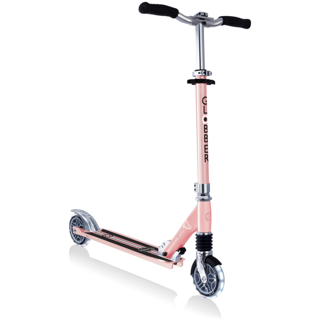 Самокат Globber Flow Element Comfort Lights колеса з підсвічуванням Рожевий (727-210) - зображення 4