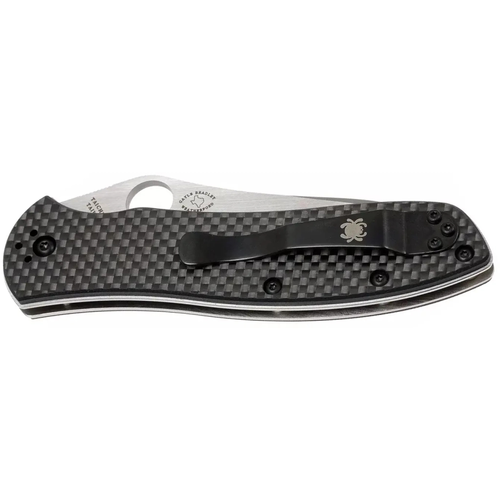 Ніж Spyderco Bradley Folder 2 CPM M4 Carbon Fiber Black (C134CFP2) - зображення 4