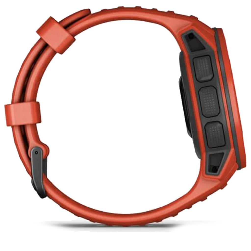 Смарт-годинник Garmin Instinct Solar, Flame Red (010-02293-20) - зображення 4