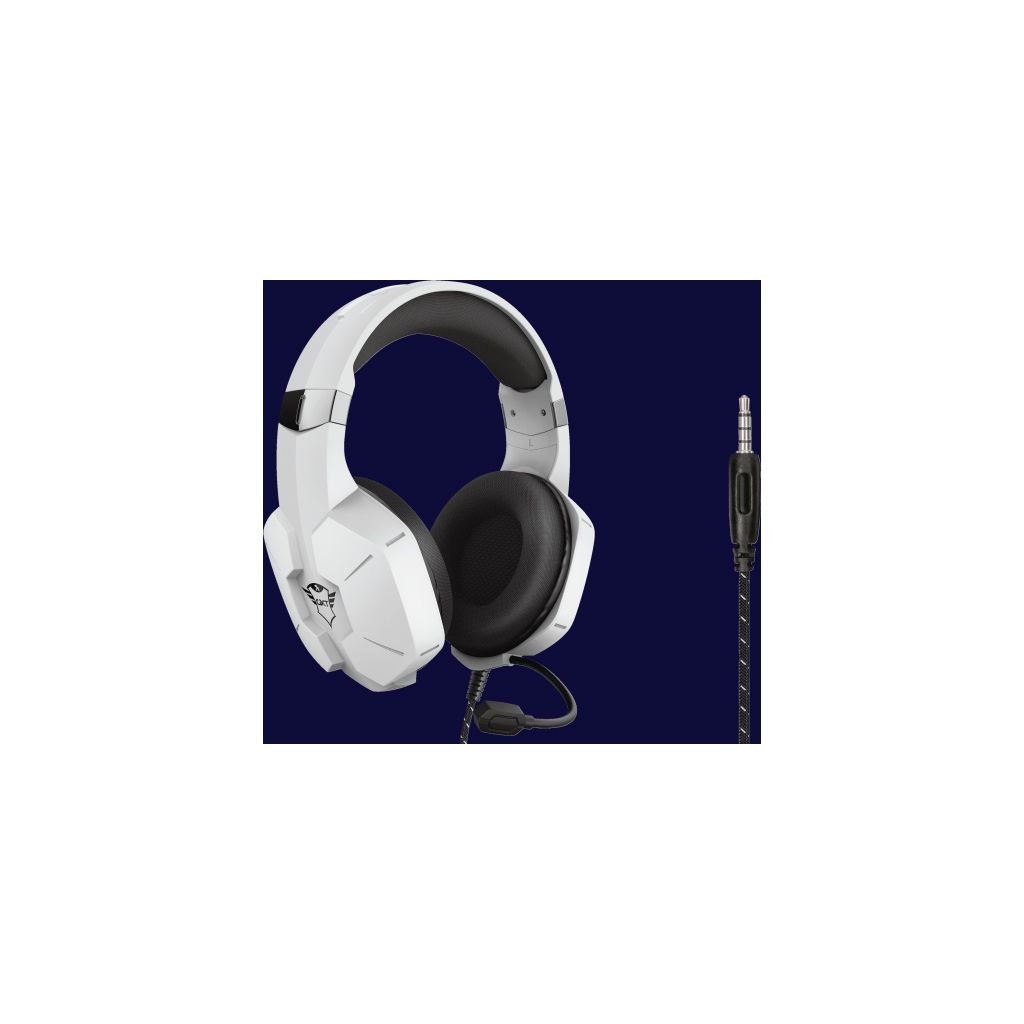 Навушники Trust GXT 323W CARUS 3.5mm White (24258) - зображення 9