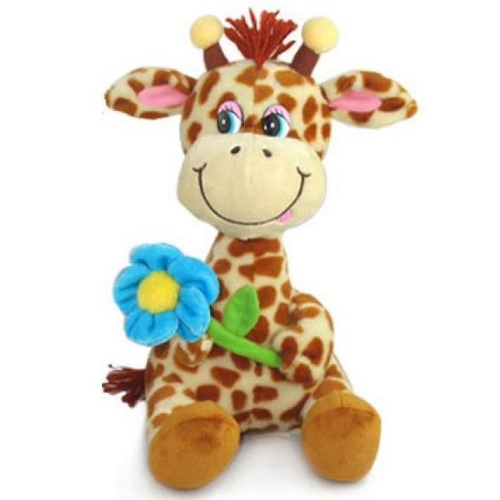 М'яка іграшка Lava Жираф з квіткою (LA8614) - зображення 1