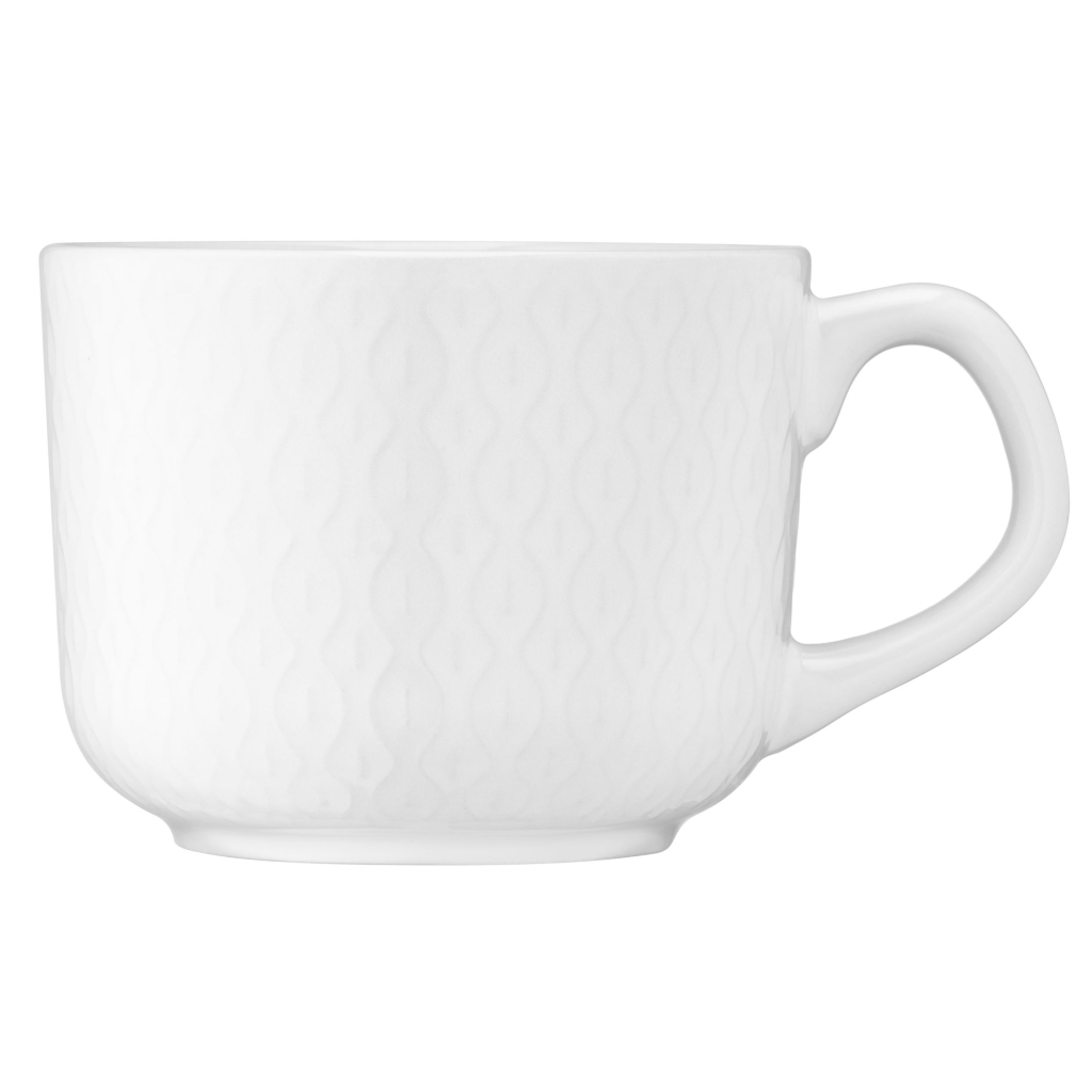 Чашка Ardesto Jumbo 750 мл White (AR3484WH) - зображення 4