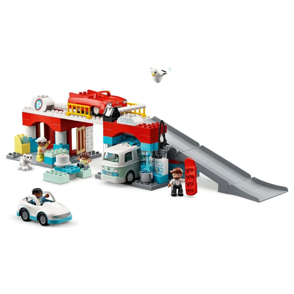 Конструктор LEGO Duplo Гараж і автомийка 112 деталей (10948) - зображення 9
