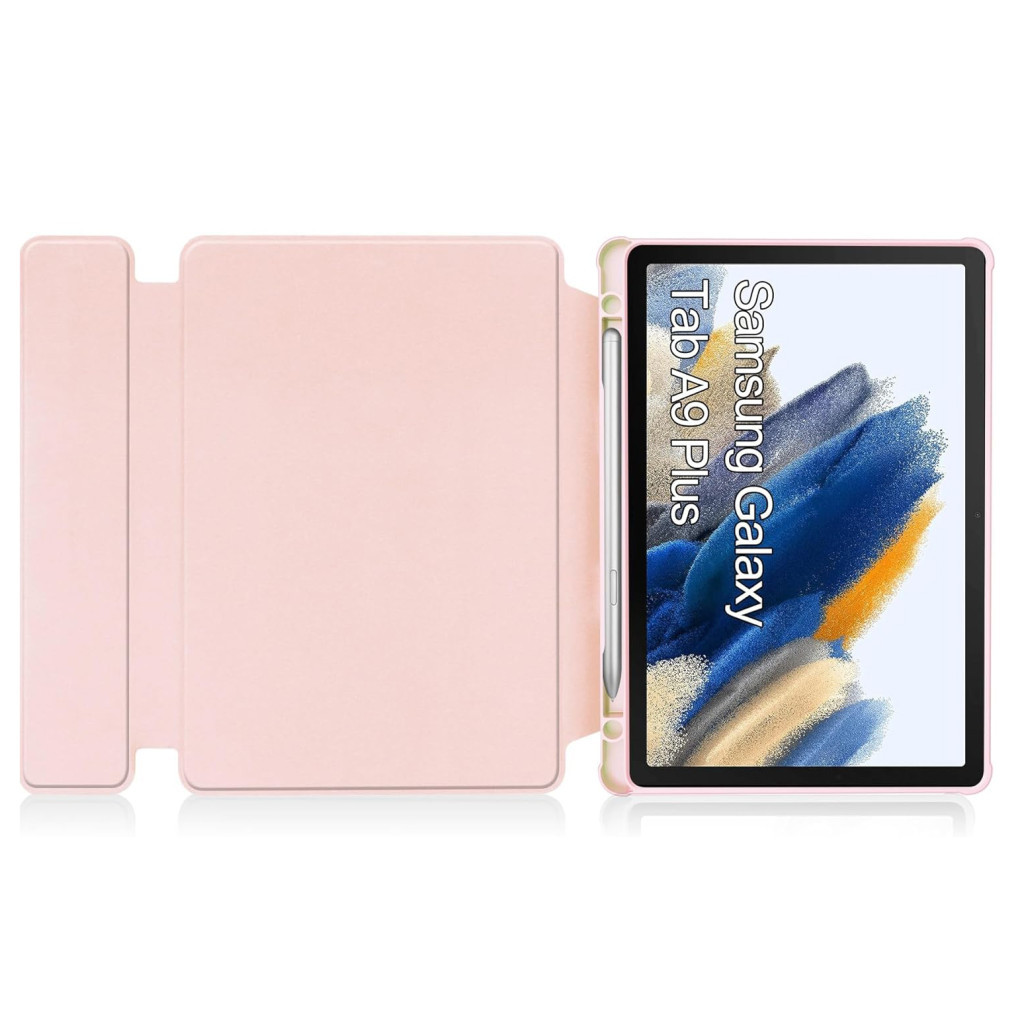 Чохол до планшета BeCover Keyboard 360° Rotatable Samsung Tab A9 Plus SM-X210/SM-X215/SM-X216 11.0" Pink (710333) - зображення 4