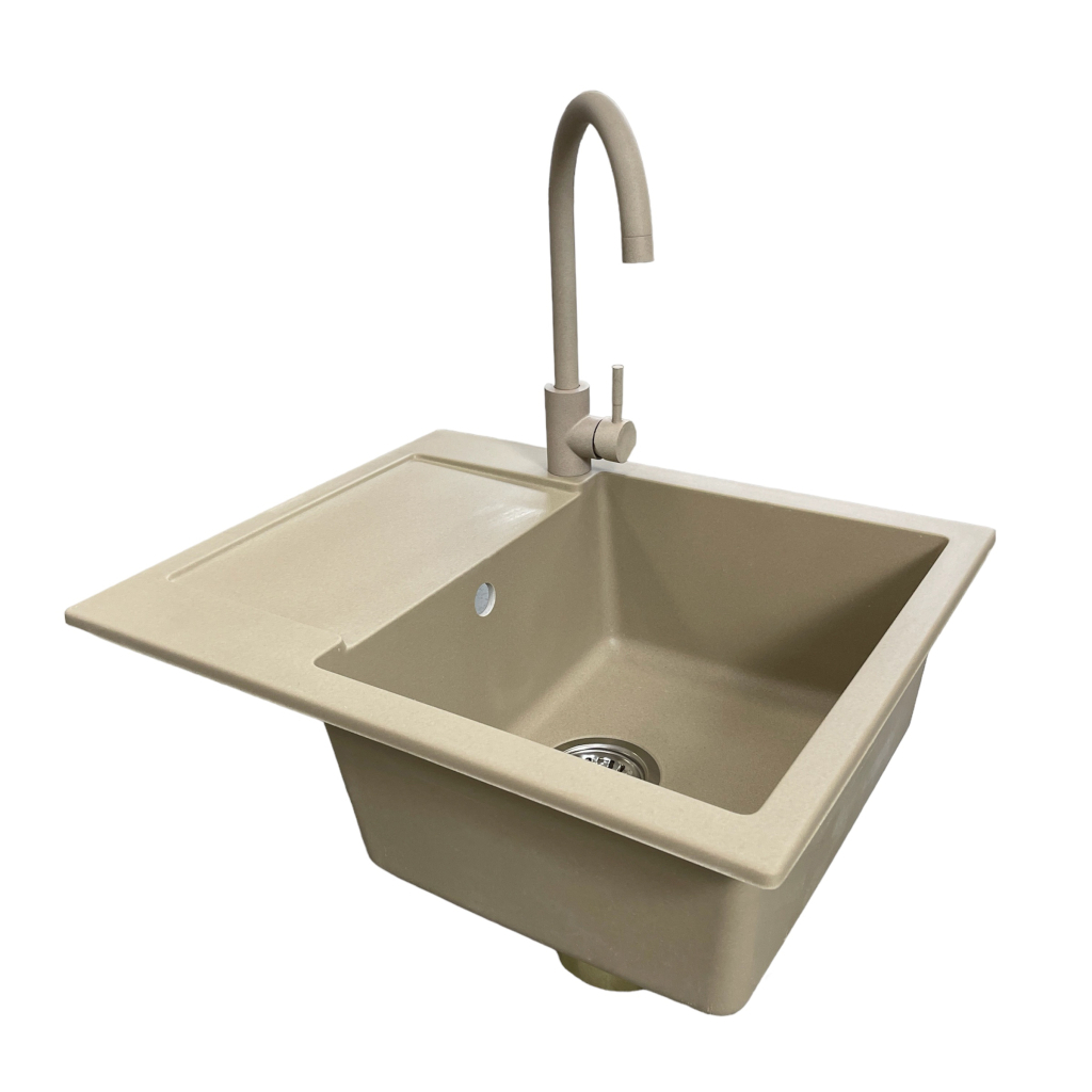 Мийка кухонна Adamant Minimal Сахара + змішувач + дозатор (1824296902302) - зображення 3