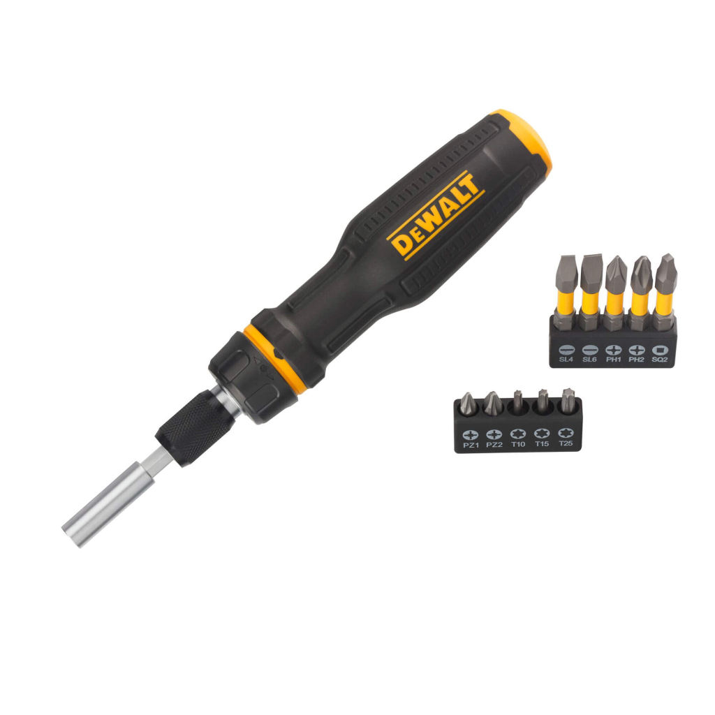 Набір викруток DeWALT FULL FIT Telescoping, зі змінними бітами, 10 біт (DWHT68001-0) - зображення 3