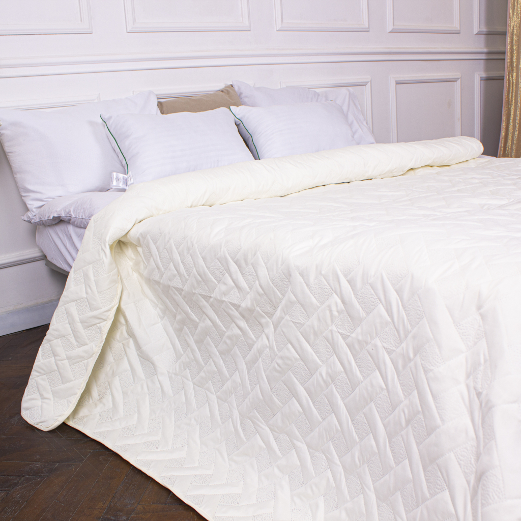 Покривало MirSon Deep Line №7060 Egret 150х210 (2200005621646) - зображення 4