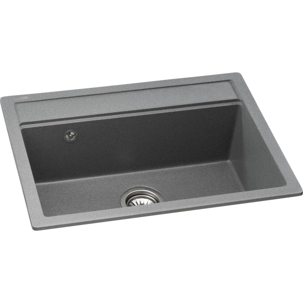 Мийка кухонна GRANADO ARTES grafito з сифоном (gr3609) - зображення 2