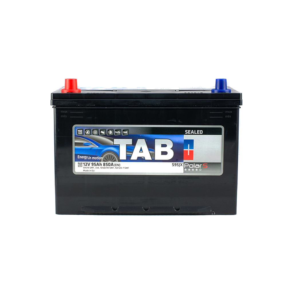 Акумулятор автомобільний TAB 95 Ah/12V Polar S Japan (246 995) - зображення 1