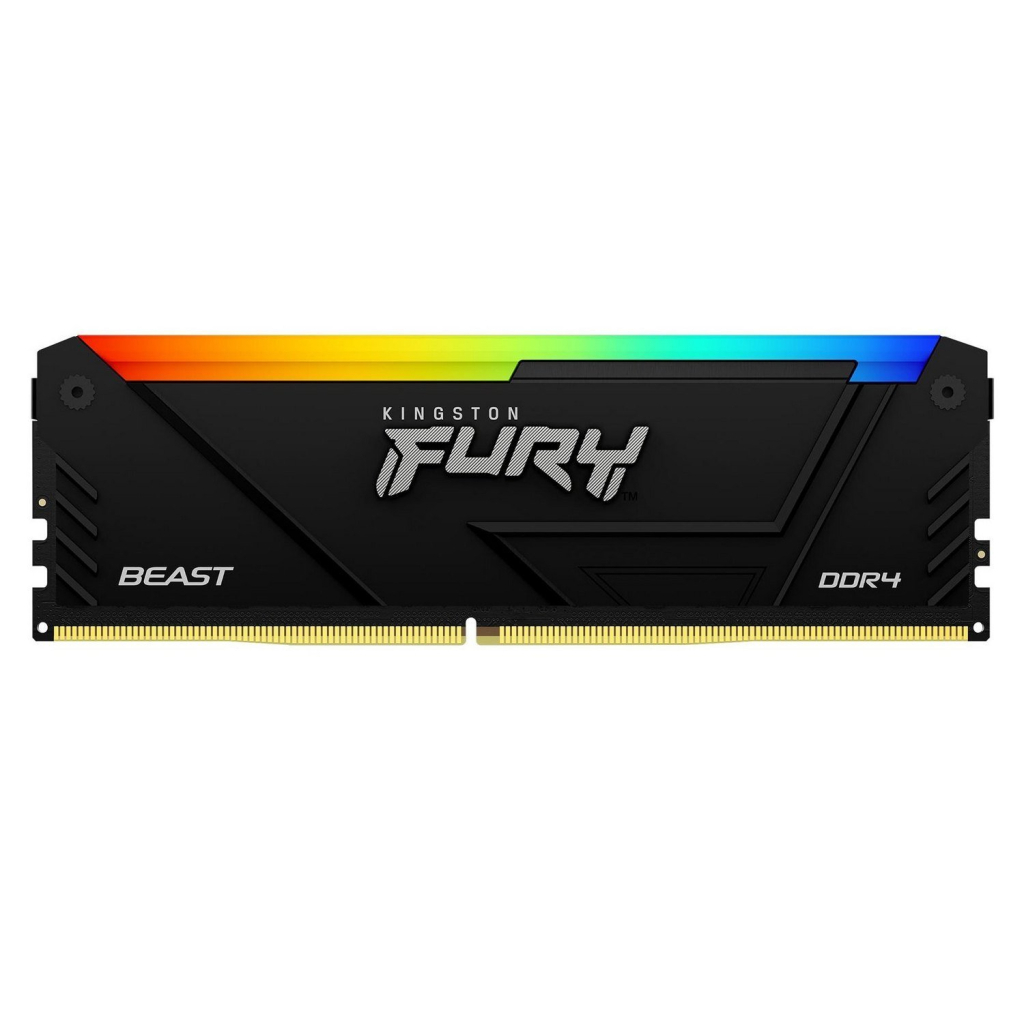 Модуль пам'яті для комп'ютера DDR5 32GB 6000 MHz Beast RGB Kingston Fury (ex.HyperX) (KF560C36BBEA-32) - зображення 1